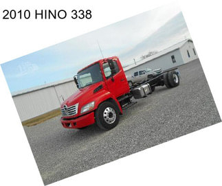 2010 HINO 338