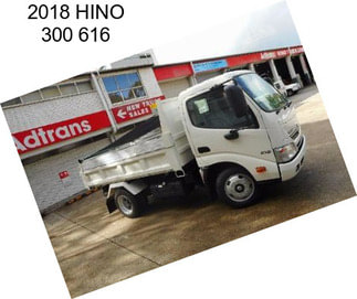 2018 HINO 300 616