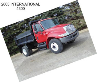 2003 INTERNATIONAL 4300