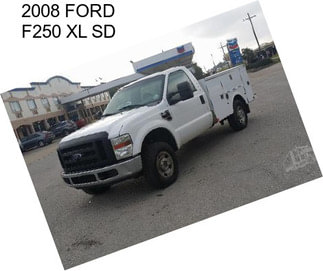 2008 FORD F250 XL SD