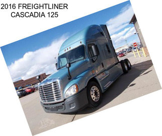 2016 FREIGHTLINER CASCADIA 125