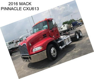 2016 MACK PINNACLE CXU613