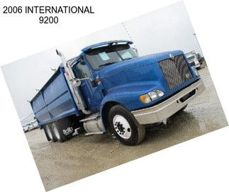 2006 INTERNATIONAL 9200