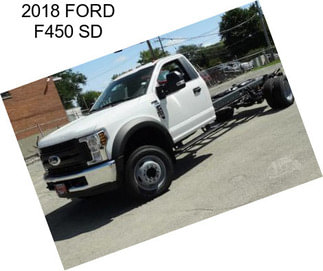 2018 FORD F450 SD