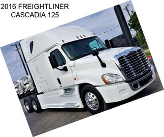 2016 FREIGHTLINER CASCADIA 125