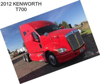 2012 KENWORTH T700