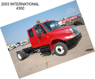 2003 INTERNATIONAL 4300