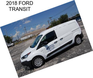 2018 FORD TRANSIT