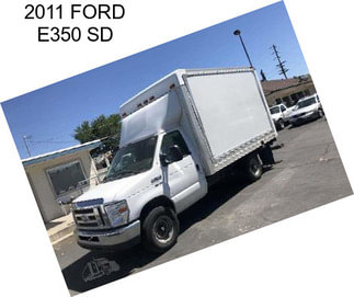 2011 FORD E350 SD