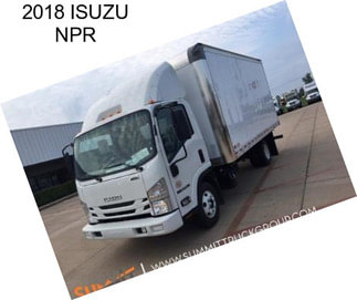 2018 ISUZU NPR