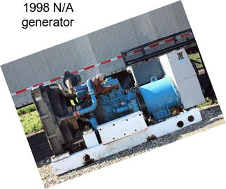 1998 N/A generator