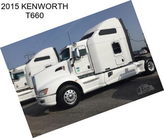 2015 KENWORTH T660