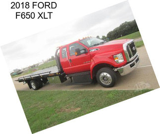 2018 FORD F650 XLT