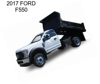 2017 FORD F550