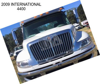 2009 INTERNATIONAL 4400