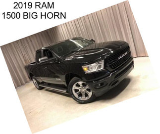 2019 RAM 1500 BIG HORN