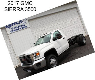 2017 GMC SIERRA 3500