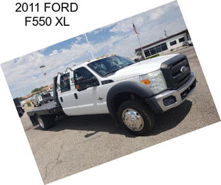 2011 FORD F550 XL