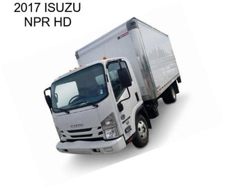 2017 ISUZU NPR HD