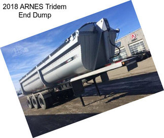 2018 ARNES Tridem End Dump