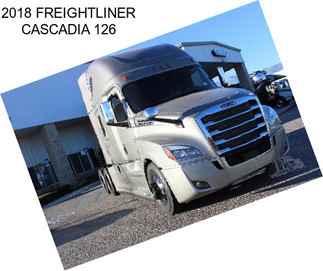 2018 FREIGHTLINER CASCADIA 126