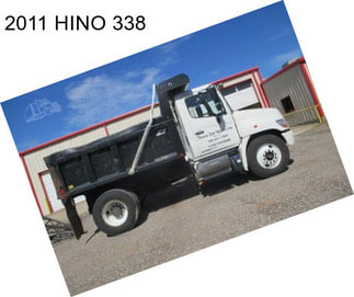 2011 HINO 338