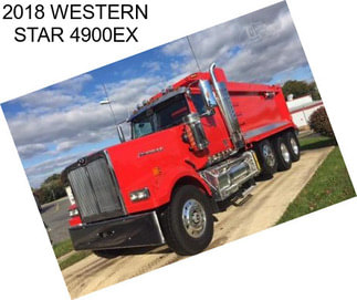 2018 WESTERN STAR 4900EX