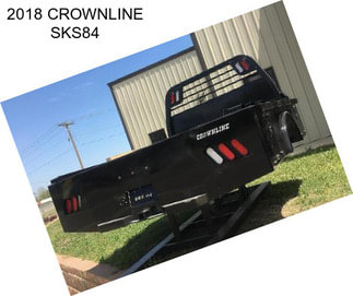 2018 CROWNLINE SKS84