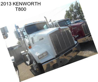 2013 KENWORTH T800