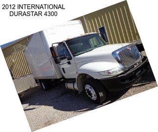 2012 INTERNATIONAL DURASTAR 4300