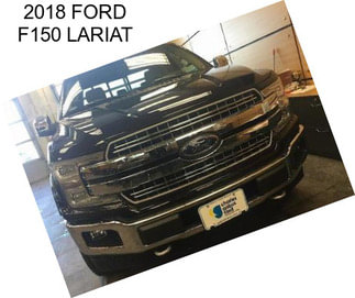 2018 FORD F150 LARIAT