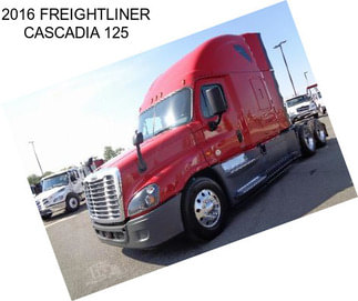 2016 FREIGHTLINER CASCADIA 125