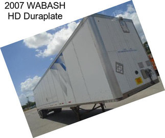 2007 WABASH HD Duraplate