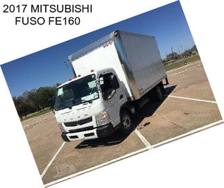 2017 MITSUBISHI FUSO FE160