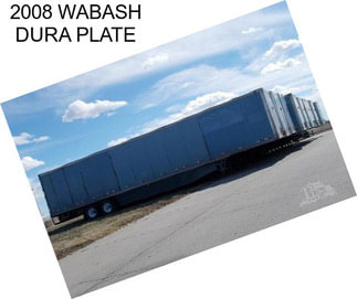 2008 WABASH DURA PLATE