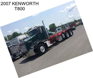 2007 KENWORTH T800