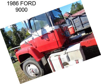 1986 FORD 9000