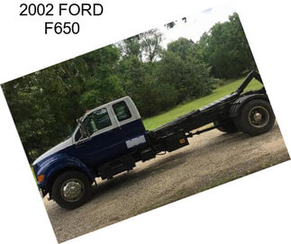 2002 FORD F650