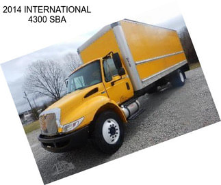 2014 INTERNATIONAL 4300 SBA