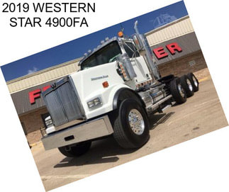 2019 WESTERN STAR 4900FA