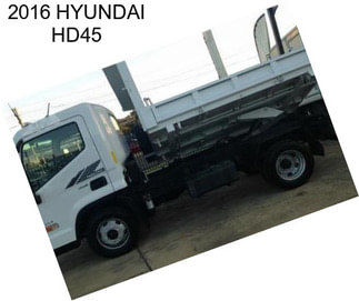 2016 HYUNDAI HD45