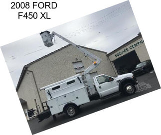 2008 FORD F450 XL