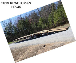 2019 KRAFTSMAN HP-45