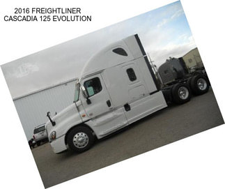 2016 FREIGHTLINER CASCADIA 125 EVOLUTION