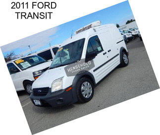 2011 FORD TRANSIT