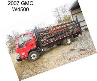 2007 GMC W4500