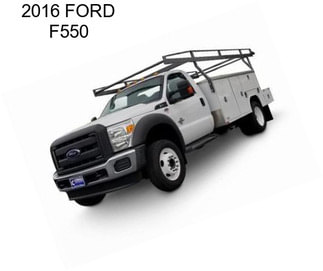 2016 FORD F550