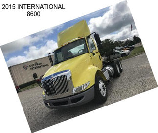 2015 INTERNATIONAL 8600