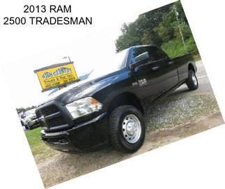 2013 RAM 2500 TRADESMAN