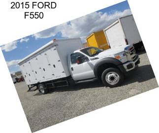 2015 FORD F550